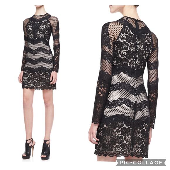 Diane Von Furstenberg Violet Lace Dress - Picture 1 of 10
